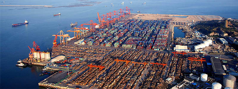 The port of Xiamen